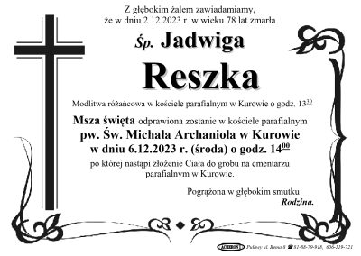 Reszka Jadwiga