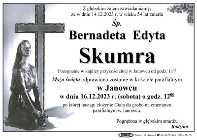 Skumra Bernadeta Edyta