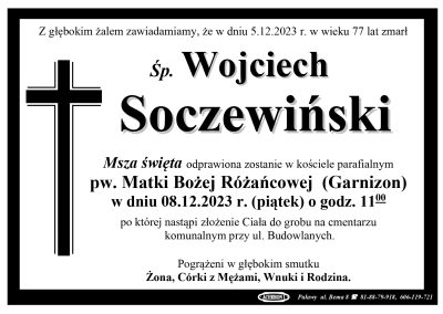 Soczewiński Wojciech