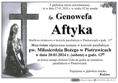 Aftyka Genowefa