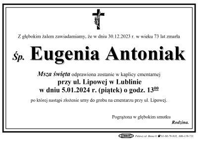Antoniak Eugenia