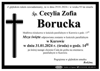 Borucka Cecylia Zofia