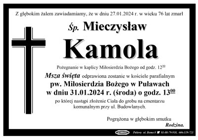 Kamola Mieczysław