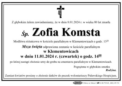 Komsta Zofia