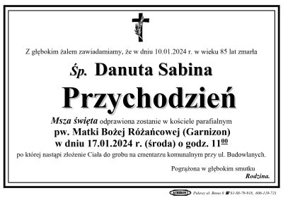 Przychodzień Danuta Sabina