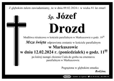 Drozd Józef