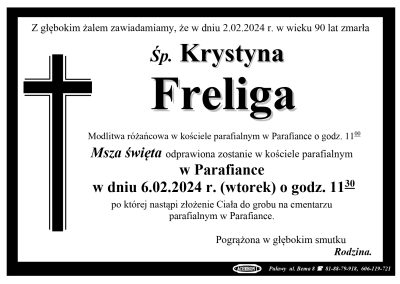 Freliga Krystyna