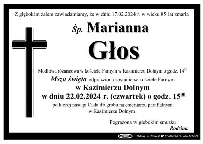 Głos Marianna