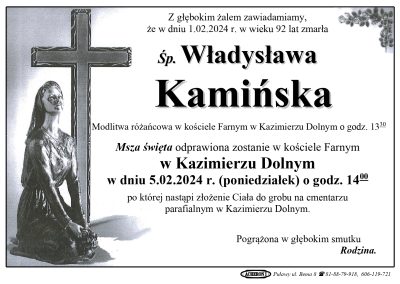 Kamińska Władysława