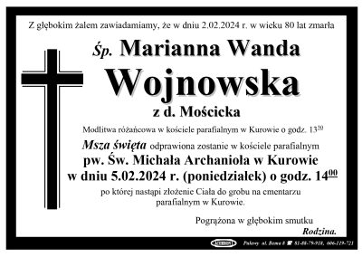 Wojnowska Marianna Wanda