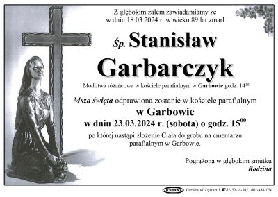 Garbarczyk Stanisław