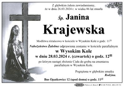 Krajewska Janina