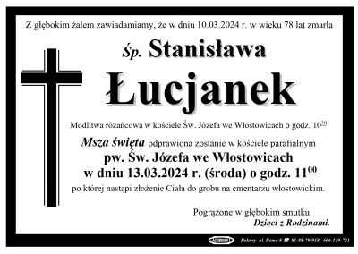 Łucjanek Stanisława