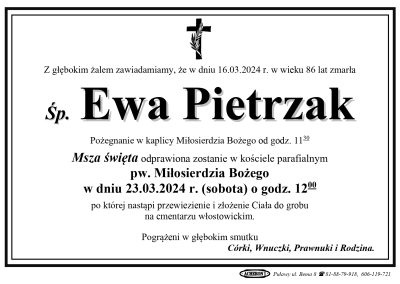 Pietrzak Ewa