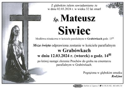 Siwiec Mateusz