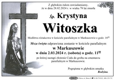 Witoszka Krystyna