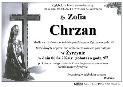 Chrzan Zofia