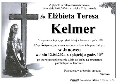 Kelmer Elżbieta Teresa