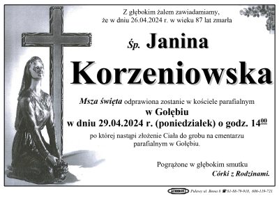 Korzeniowska Janina