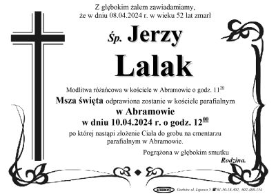 Lalak Jerzy