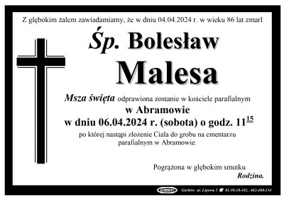 Malesa Bolesław