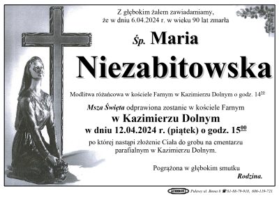 Niezabitowska Maria