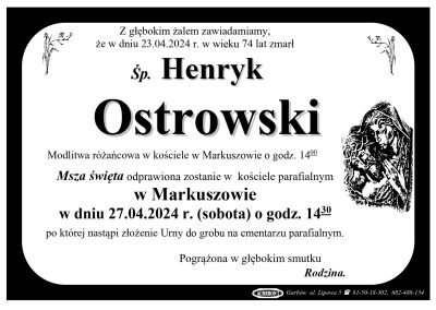 Ostrowski Henryk