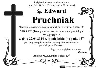 Pruchniak Edward