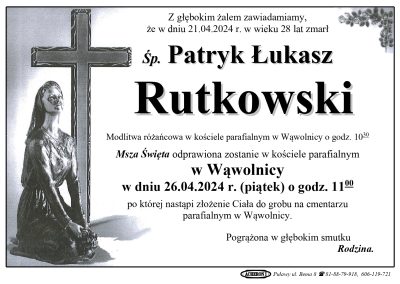 Rutkowski Patryk Łukasz