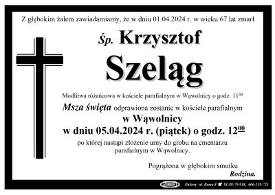 Szeląg Krzysztof