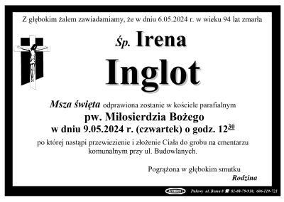 Inglot Irena