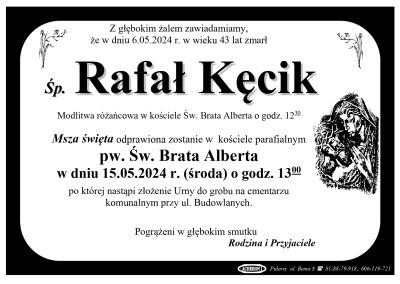 Kęcik Rafał
