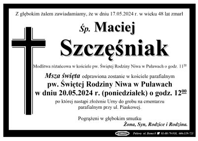 Szczęśniak Maciej
