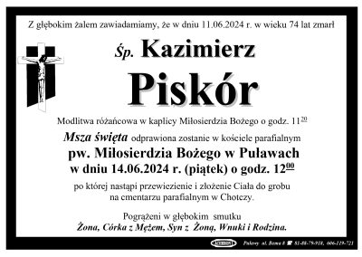 Piskór Kazimierz