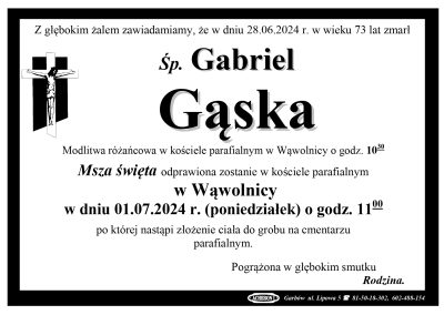 Gąska Gabriel