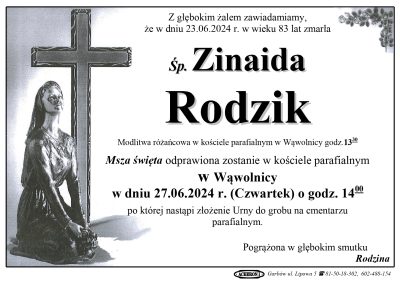 Rodzik Zinaida