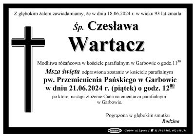 Wartacz Czesława