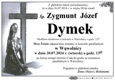 Dymek Zygmunt Józef