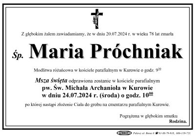 Próchniak Maria