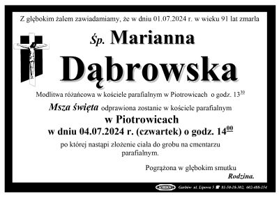 Dąbrowska Marianna