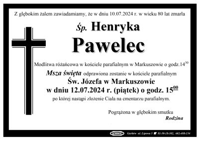 Pawelec Henryka