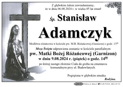 Adamczyk Stanisław
