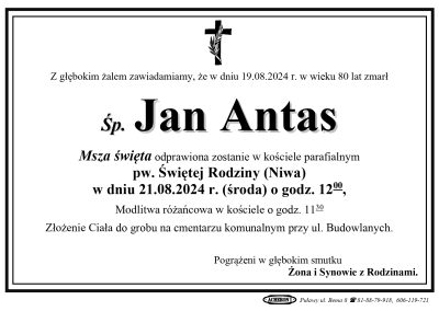 Antas Jan