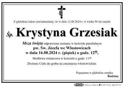 Grzesiak Krystyna