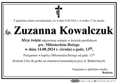 Kowalczuk Zuzanna