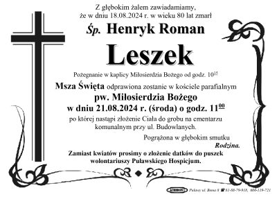 Leszek Henryk Roman