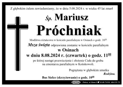 Próchniak Mariusz