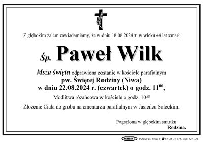 Wilk Paweł