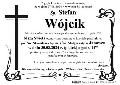 Wójcik Stefan
