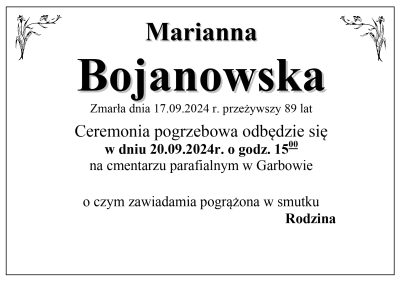 Bojanowska Marianna
